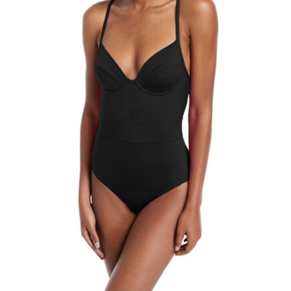 Proenza Schouler one-piece swimsuit. Black size S.